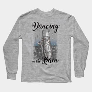 Dancing in the Rain on Light Long Sleeve T-Shirt